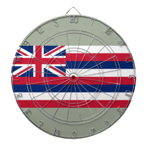 Flagge Hawaiis (US-Staat) Dartscheibe