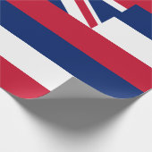 Flagge Hawaiis (US-Staat) Geschenkpapier (Ecke)