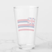 Flagge Hawaiis (US-Staat) Glas (Rückseite)