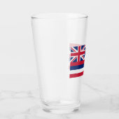 Flagge Hawaiis (US-Staat) Glas (Rechts)