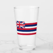Flagge Hawaiis (US-Staat) Glas (Vorderseite)