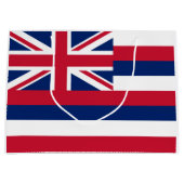 Flagge Hawaiis (US-Staat) Große Geschenktüte (Vorderseite)