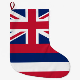 Flagge Hawaiis (US-Staat) Großer Weihnachtsstrumpf