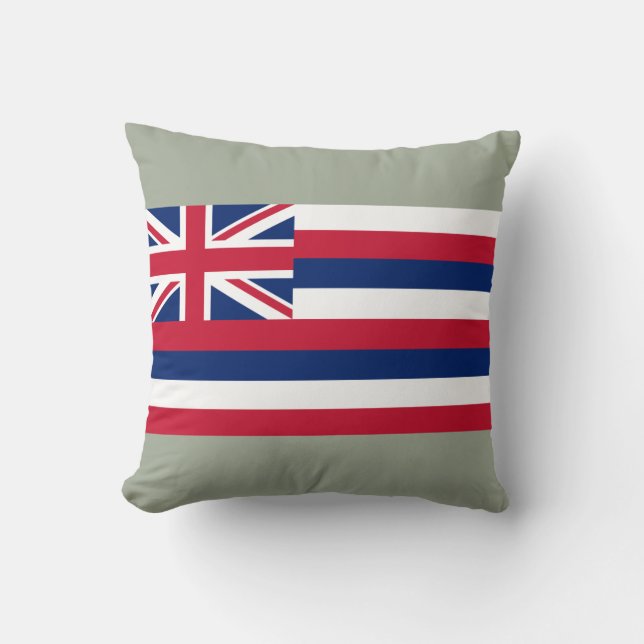 Flagge Hawaiis (US-Staat) Kissen (Vorderseite)