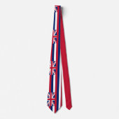 Flagge Hawaiis (US-Staat) Krawatte (Vorderseite)