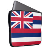 Flagge Hawaiis (US-Staat) Laptopschutzhülle (Vorne Rechts)