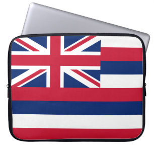 Flagge Hawaiis (US-Staat) Laptopschutzhülle