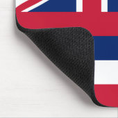 Flagge Hawaiis (US-Staat) Mousepad (Ecke)