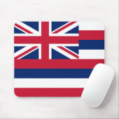 Flagge Hawaiis (US-Staat) Mousepad (Mit Mouse)
