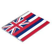 Flagge Hawaiis (US-Staat) Notizblock (Linke Seite)
