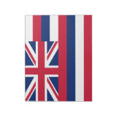 Flagge Hawaiis (US-Staat) Notizblock (Rotiert)