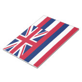 Flagge Hawaiis (US-Staat) Notizblock (angewinkelt)