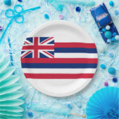 Flagge Hawaiis (US-Staat) Pappteller (Party)