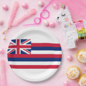 Flagge Hawaiis (US-Staat) Pappteller (Party)