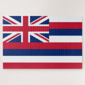 Flagge Hawaiis (US-Staat) Puzzle (Horizontal)