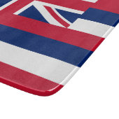 Flagge Hawaiis (US-Staat) Schneidebrett (Ecke)