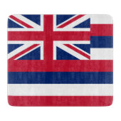 Flagge Hawaiis (US-Staat) Schneidebrett (Vorderseite)