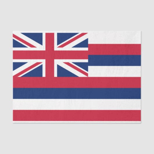 Flagge Hawaiis (US-Staat) Seidenpapier (Vorderseite)
