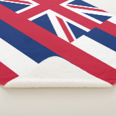 Flagge Hawaiis (US-Staat) Sherpadecke (3/4)