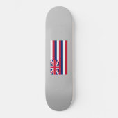 Flagge Hawaiis (US-Staat) Skateboard (Vorderseite)
