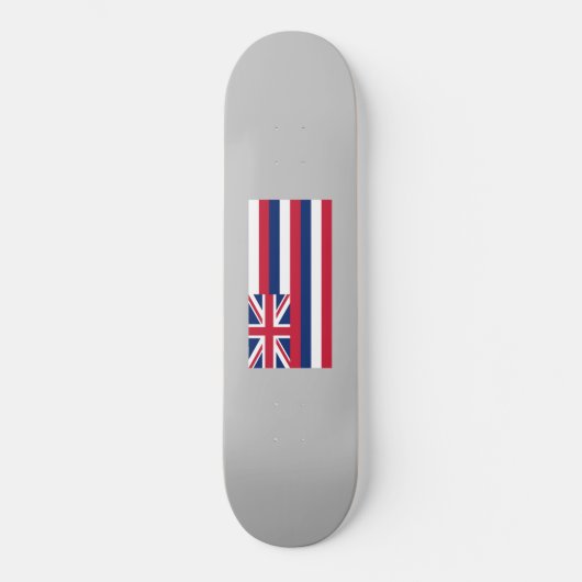 Flagge Hawaiis (US-Staat) Skateboard (Vorderseite)