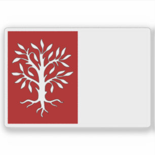 Flagge Herentals, Belgien Aufkleber