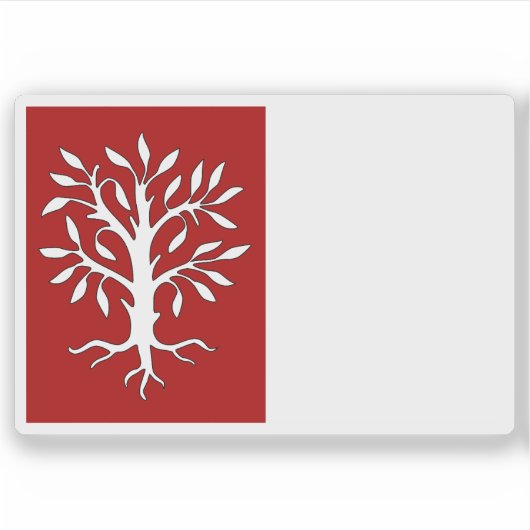 Flagge Herentals, Belgien Aufkleber (Vorderseite)