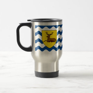 Flagge Hertfordshire Travel Mug Reisebecher