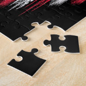 Flagge-Herz-Autismus-Bewusstsein Puzzle (Seite)