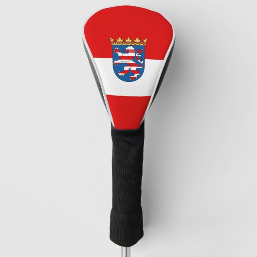 Flagge Hesse Golf Head Cover Headcover (Vorderseite)