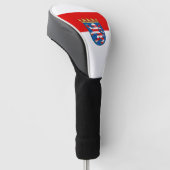 Flagge Hesse Golf Head Cover Headcover (angewinkelt)