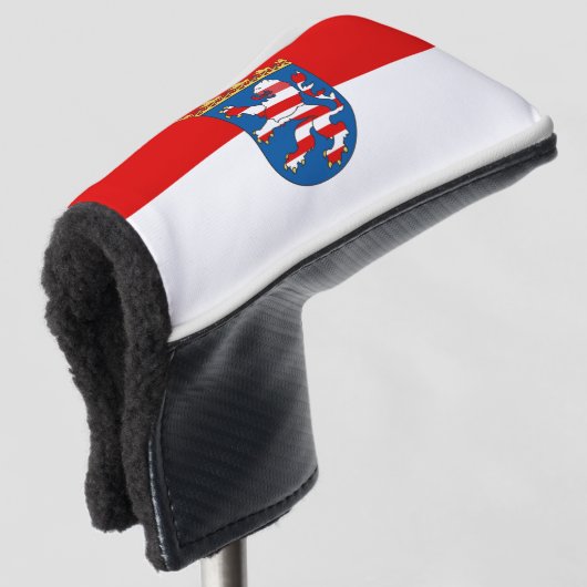 Flagge Hesse Golf Head Cover Headcover (3/4 Vorderseite)