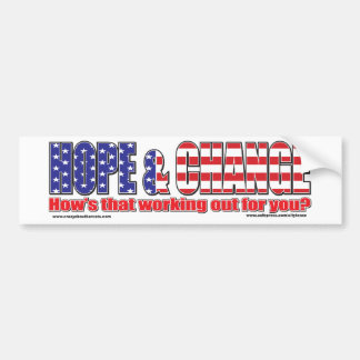 Flagge-Hoffnung-T-Shirt Autoaufkleber