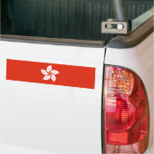 Flagge Hongkong Autoaufkleber (Auf Lkw)