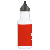 Flagge Hongkong Edelstahlflasche (Links)