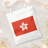 Flagge Hongkong Geschenktütchen (Ausgeschnitten)