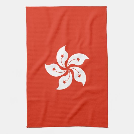 Flagge Hongkong Geschirrtuch (Vertikal)