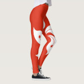 Flagge Hongkong Leggings (Rechts)