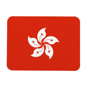Flagge Hongkong Magnet