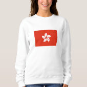 Flagge Hongkong Sweatshirt (Vorderseite)