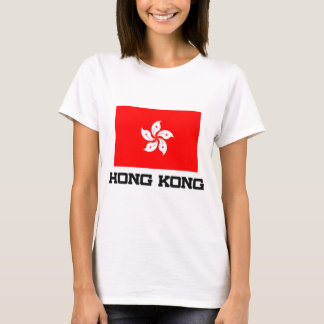 Flagge Hongkong T-Shirt