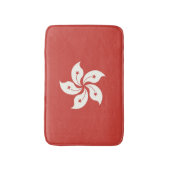 Flagge Hongkongs Badematte (Vorderseite Vertikal)