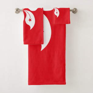 Flagge Hongkongs Badhandtuch Set