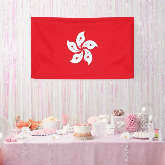 Flagge Hongkongs Banner (Party)