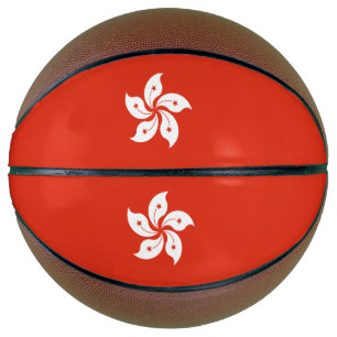 Flagge Hongkongs Basketball