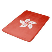 Flagge Hongkongs Bath Mat Badematte (Schrägansicht)
