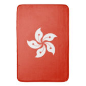 Flagge Hongkongs Bath Mat Badematte (Vorderseite Vertikal)