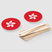 Flagge Hongkongs Fächer (Non-assembled)
