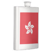 Flagge Hongkongs Flachmann (Rechts)