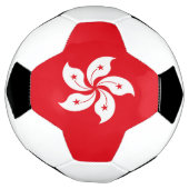 Flagge Hongkongs Fußball (Gedreht)